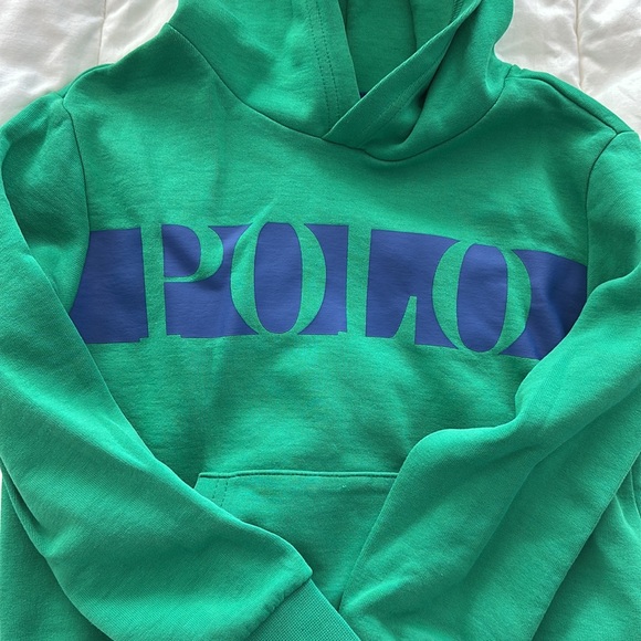 Polo by Ralph Lauren Green Kids Hoodie - Picture 3 of 4